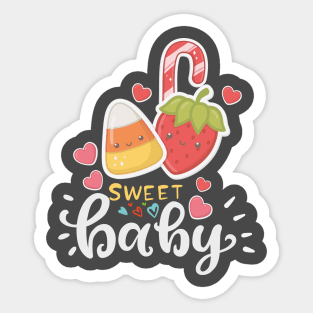 Sweet Strawberry baby kawaii Sticker